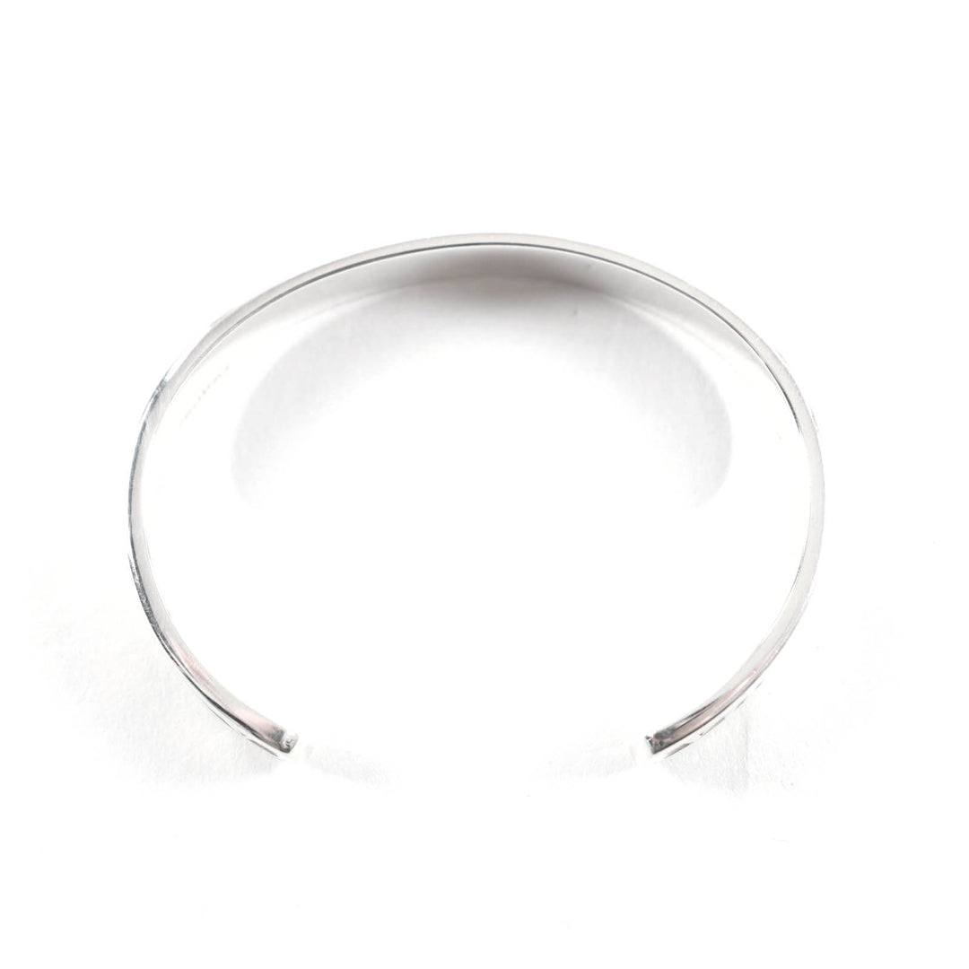 Excellent TIFFANY&Co. Bangle Atlas open Silver 925 Women