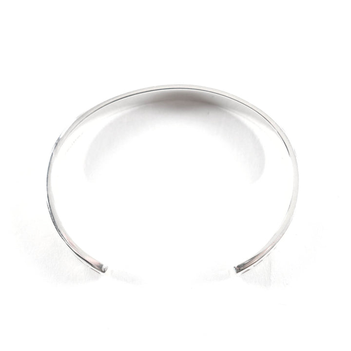 Excellent TIFFANY&Co. Bangle Atlas open Silver 925 Women