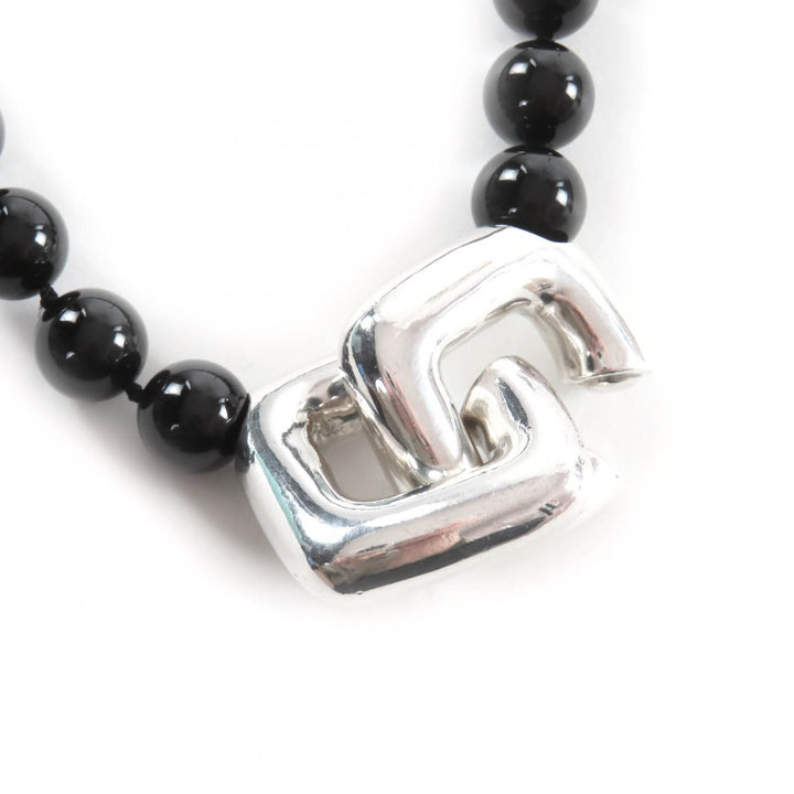 Great TIFFANY&Co. Necklace black onyx Women