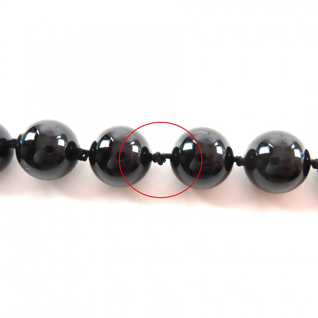 Great TIFFANY&Co. Necklace black onyx Women