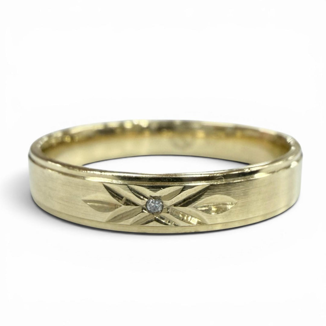 Great AVALANCHE Ring ring Current product Yellow Gold 10K mens LT-S23Y