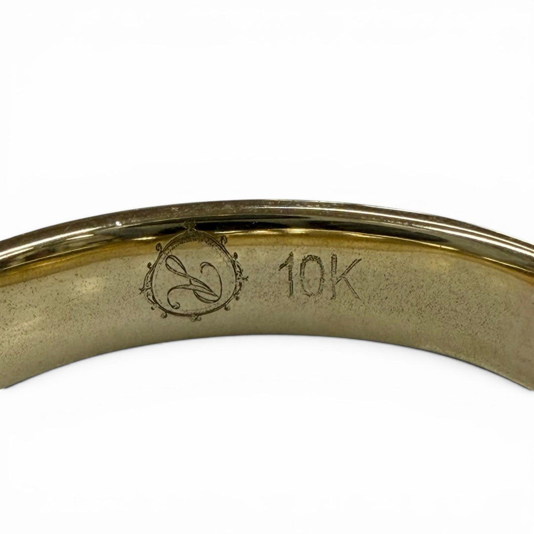 Great AVALANCHE Ring ring Current product Yellow Gold 10K mens LT-S23Y