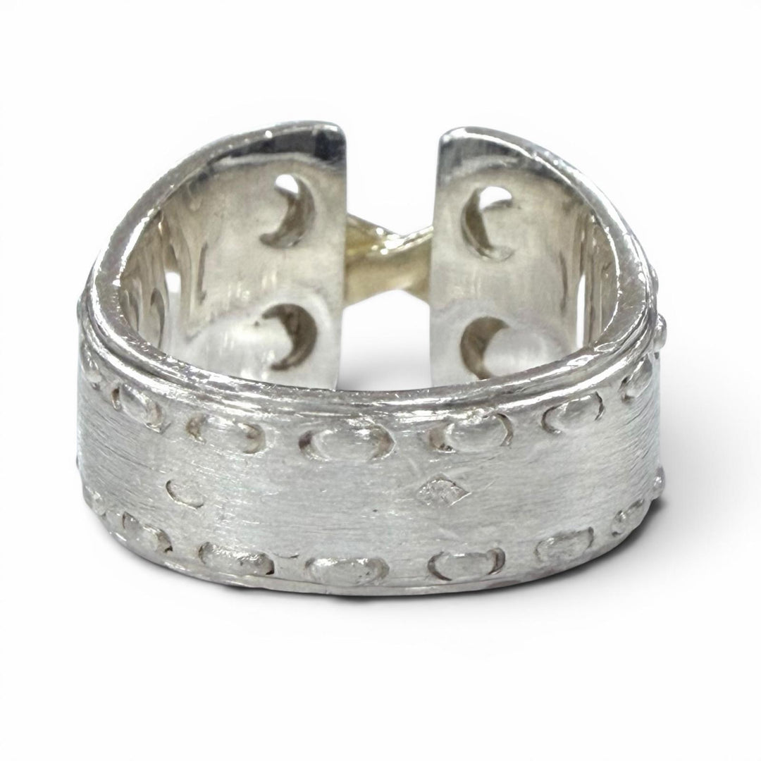 Great HERMES Ring Mexican ring Silver 925 Women 50