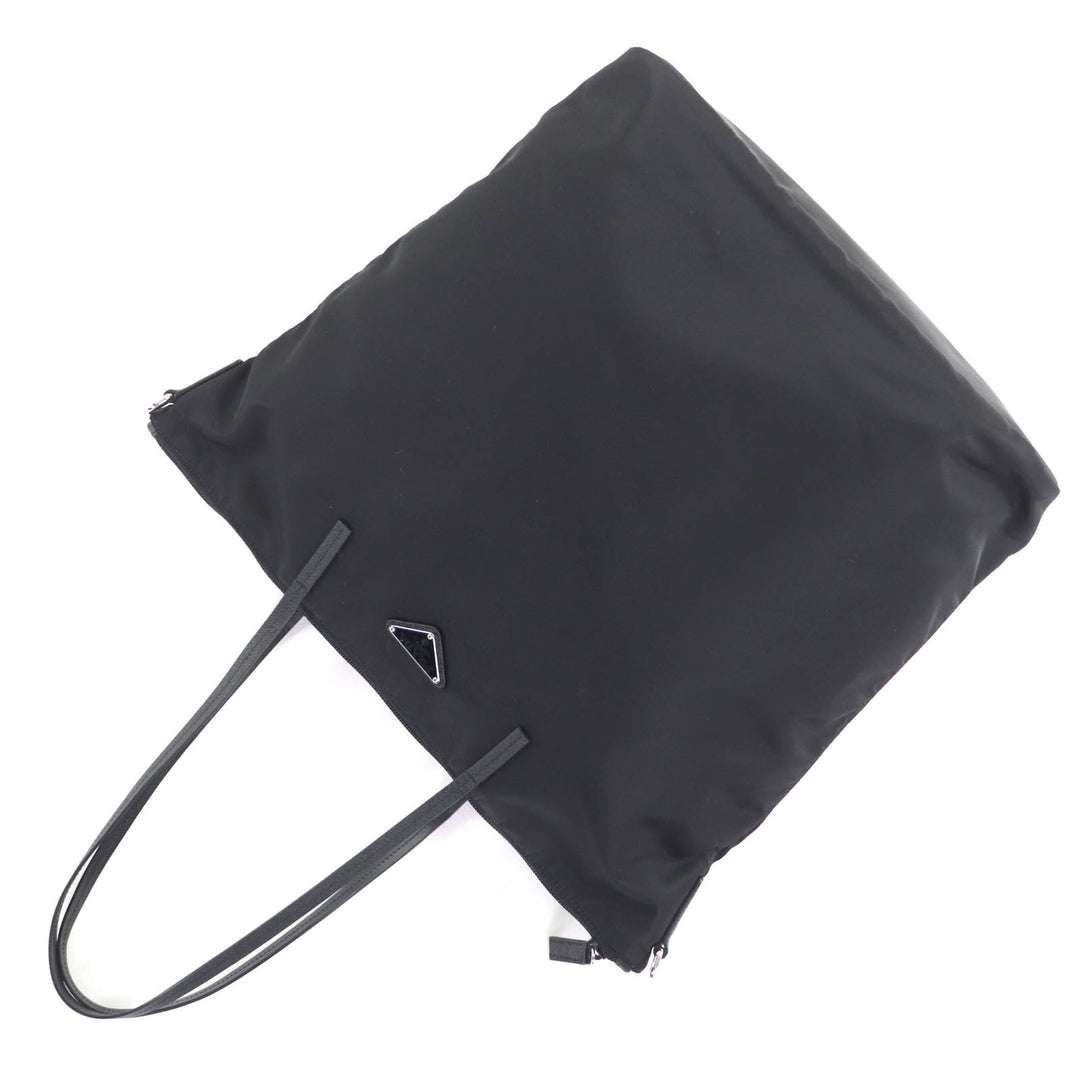 Great PRADA Tote Bag black Nylon Women 1BG189