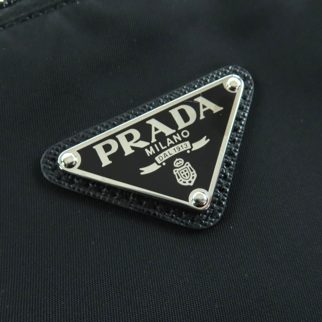 Great PRADA Tote Bag black Nylon Women 1BG189