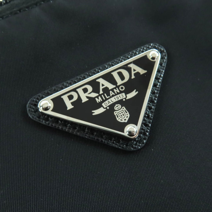 Great PRADA Tote Bag black Nylon Women 1BG189