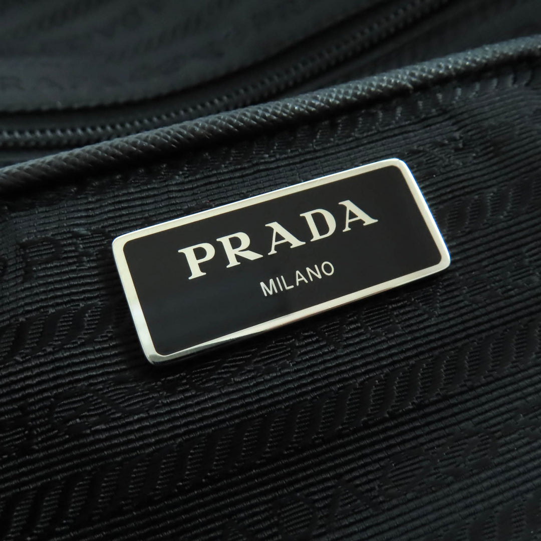 Great PRADA Tote Bag black Nylon Women 1BG189