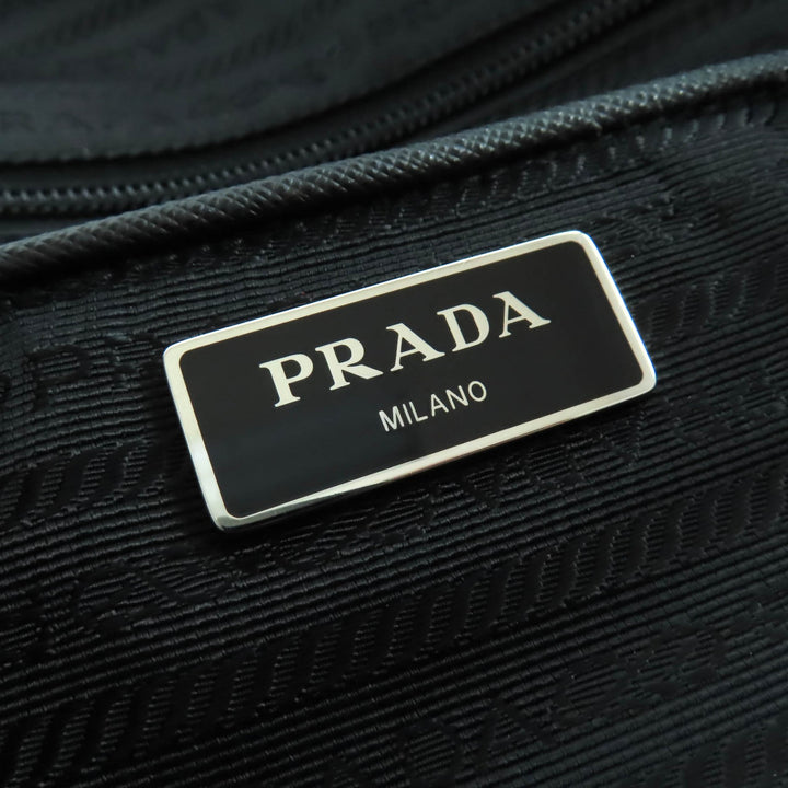 Great PRADA Tote Bag black Nylon Women 1BG189