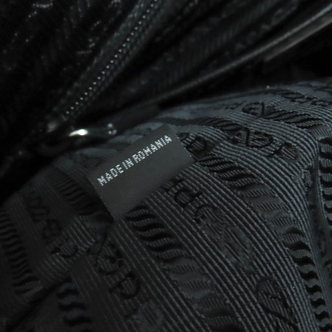 Great PRADA Tote Bag black Nylon Women 1BG189