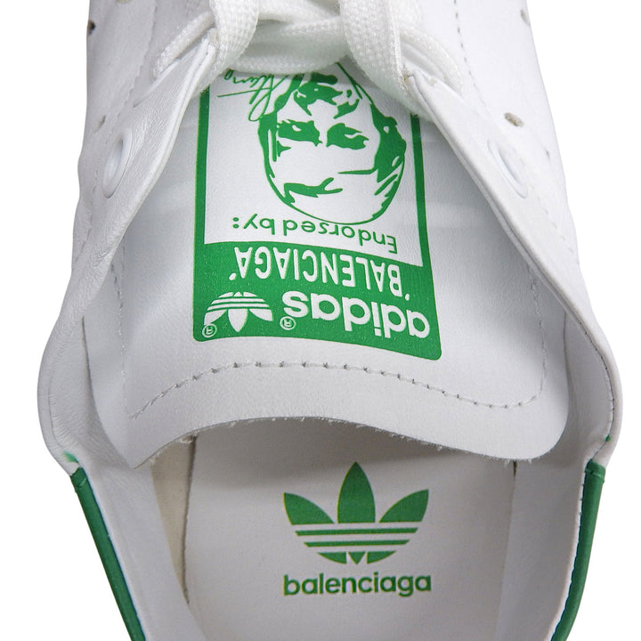 Pristine BALENCIAGA×adidas Low cut sneakers Stan Smith leather Women 24.5 721836