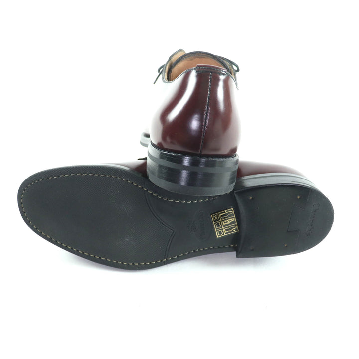 Excellent CHURCH'S Leather shoes Shannon Burgundy Polished binder calf Women 35