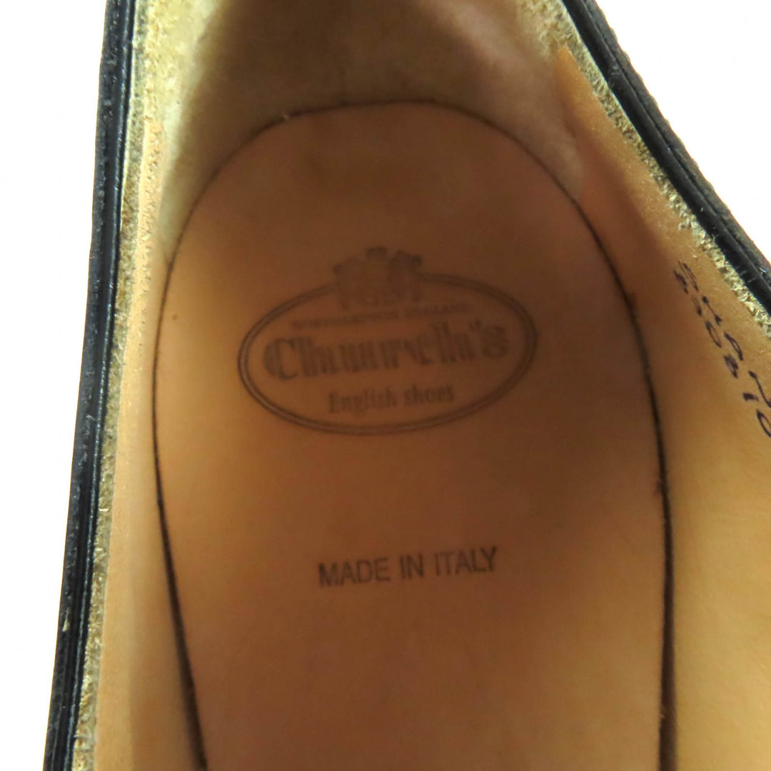 Excellent CHURCH'S Leather shoes Shannon Burgundy Polished binder calf Women 35