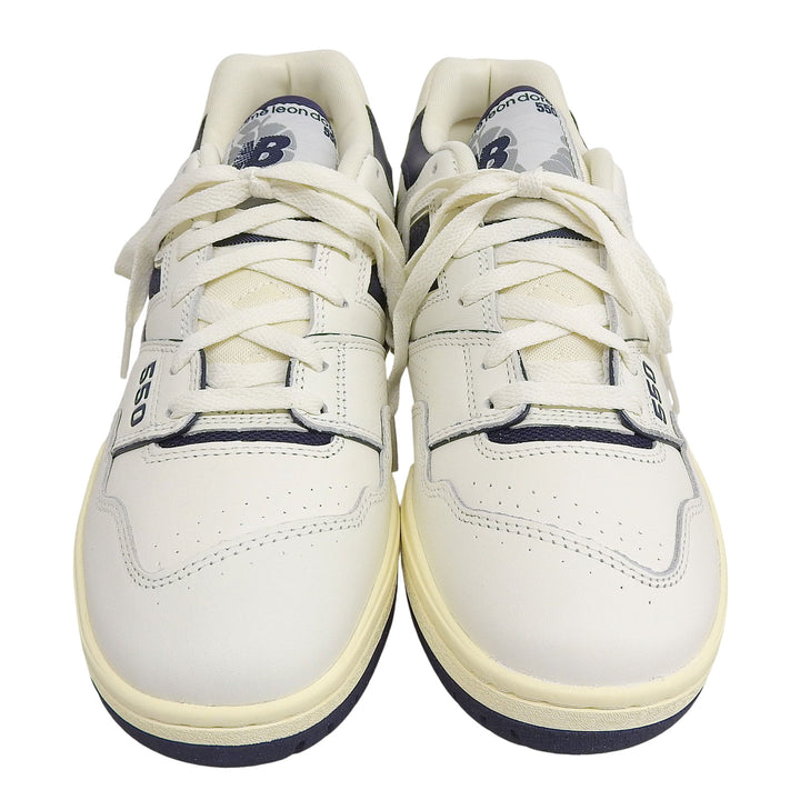 Pristine NEW BALANCE sneakers AIME LEON DORE white leather mens 28.5 BB550ALF