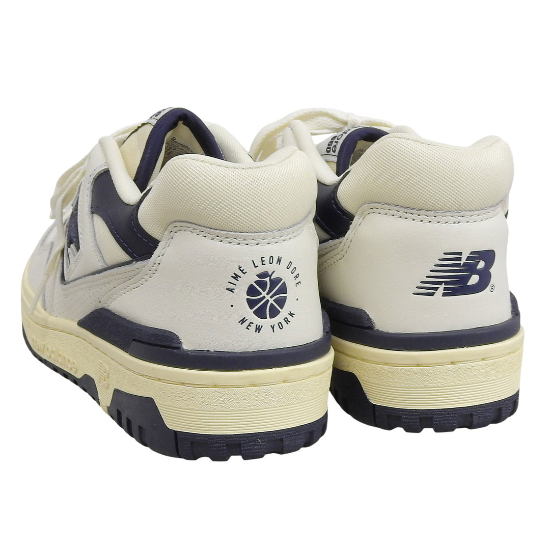 Pristine NEW BALANCE sneakers AIME LEON DORE white leather mens 28.5 BB550ALF