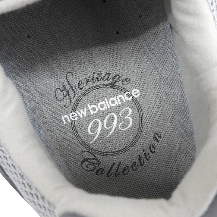 Pristine NEW BALANCE sneakers with logo patch gray Synthetic fiber mens 28.5