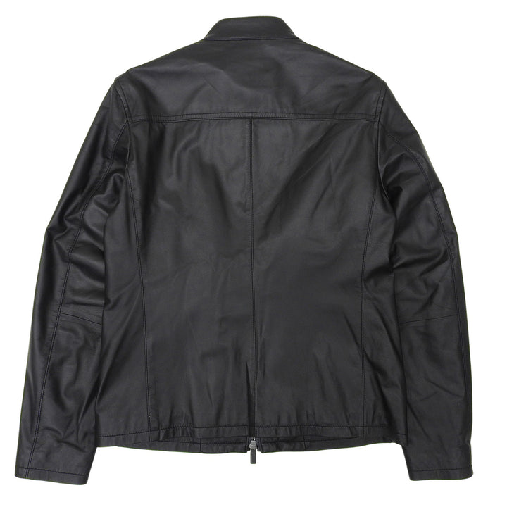 Pristine JOSEPH Leather jacket black Sheep leather mens 44 7052224