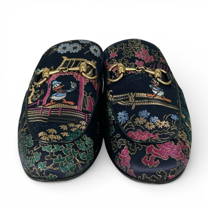 Great GUCCI×Disney Sandals Donald Duck Princetown Horsebit multicolor 7 457114