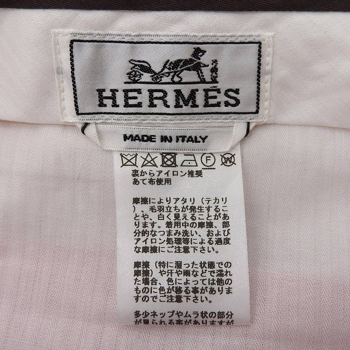 Excellent HERMES Pants pink cotton mens 48