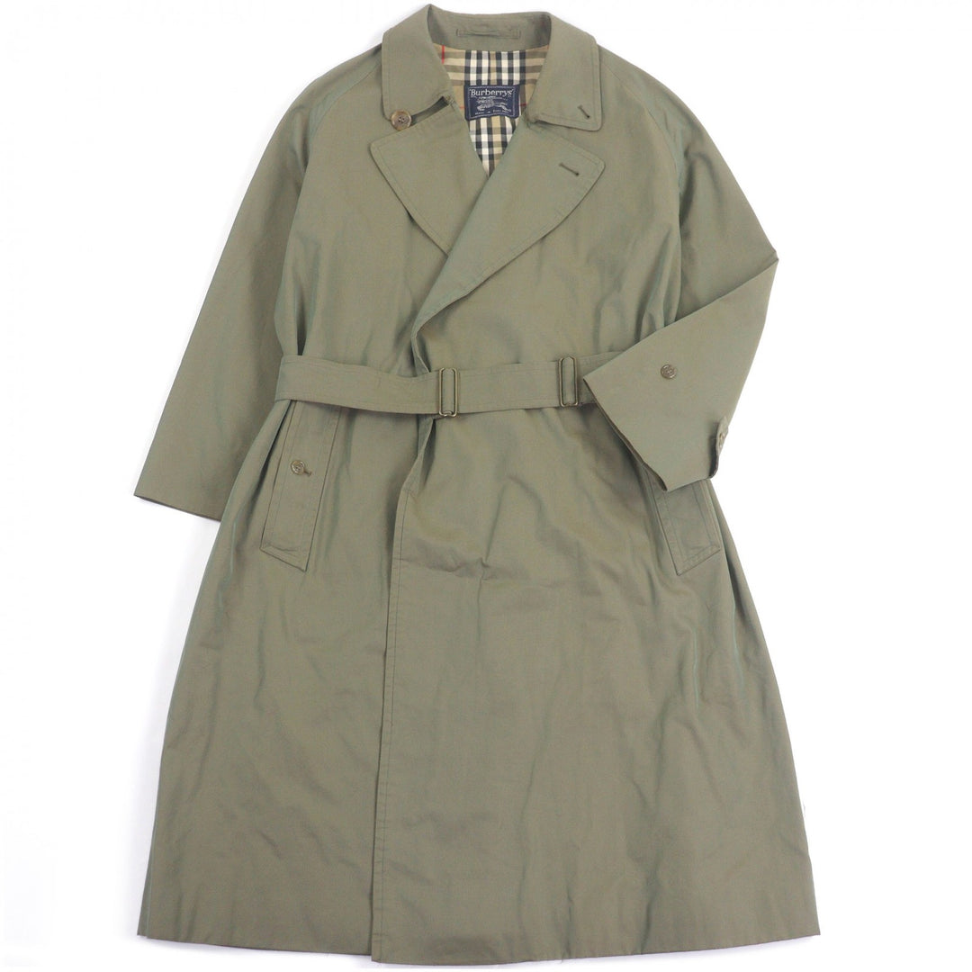 非常好的 Burberry 1984 年款 Nova 格纹单袖系带风衣