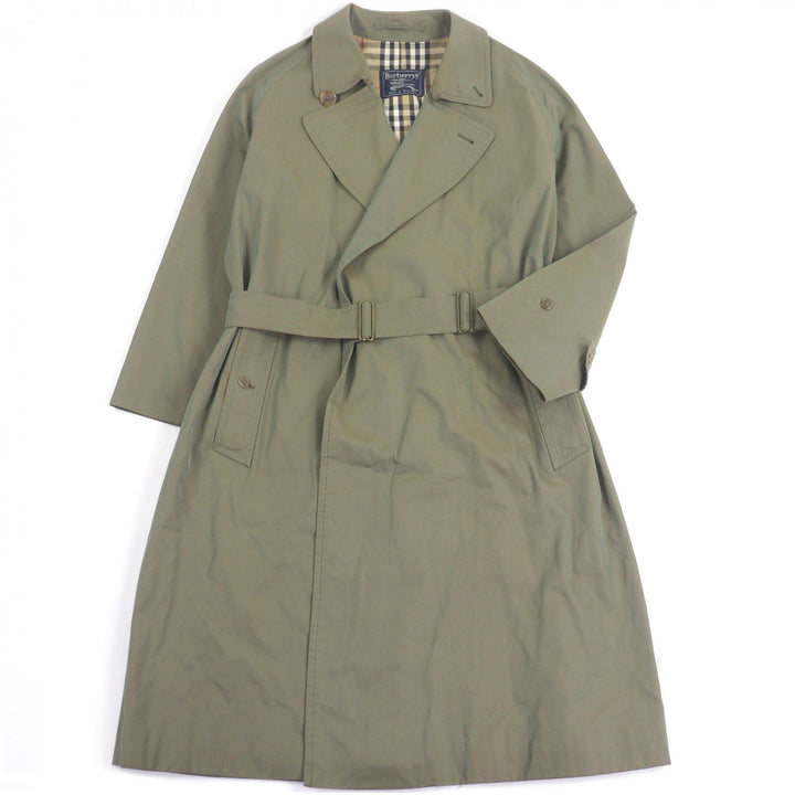 非常好的 Burberry 1984 年款 Nova 格纹单袖系带风衣