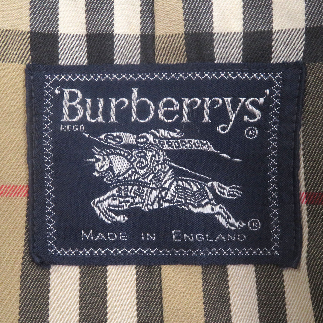 非常好的 Burberry 1984 年款 Nova 格纹单袖系带风衣