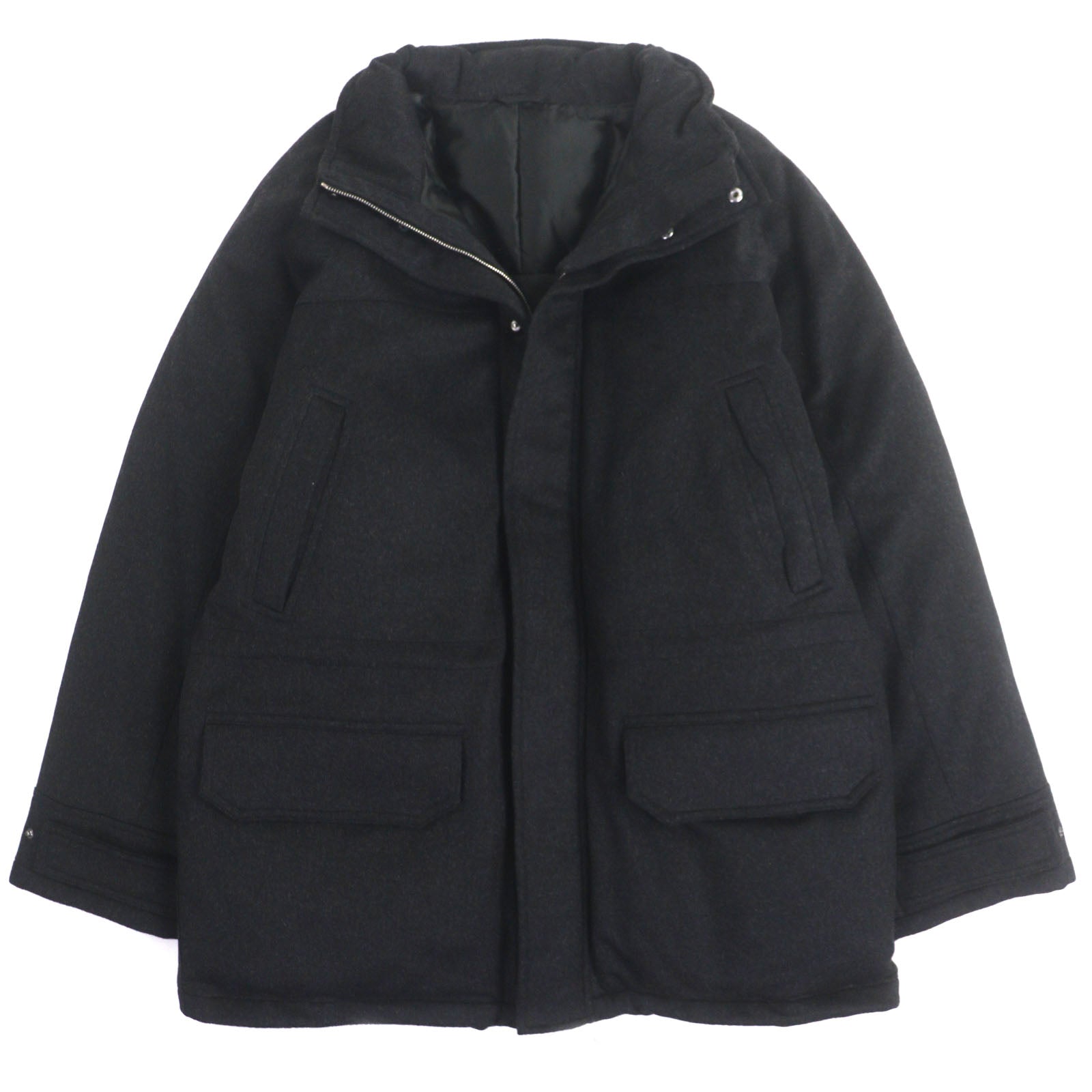 Very Good ALFRED DUNHILL down coat double zip up Dark gray mens M