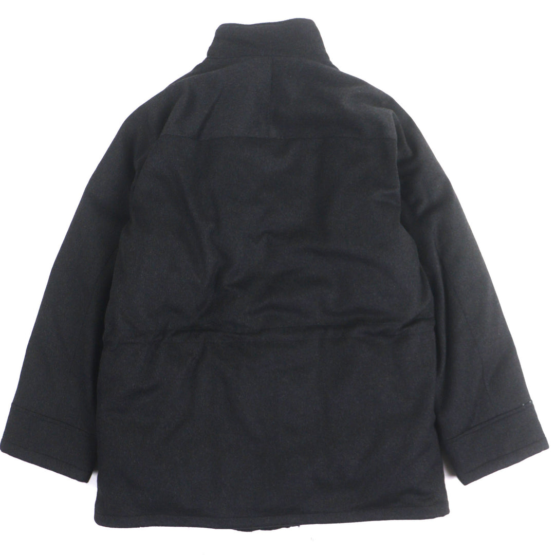 非常好的 ALFRED DUNHILL 双拉链羽绒服，深灰色，男款 M 码