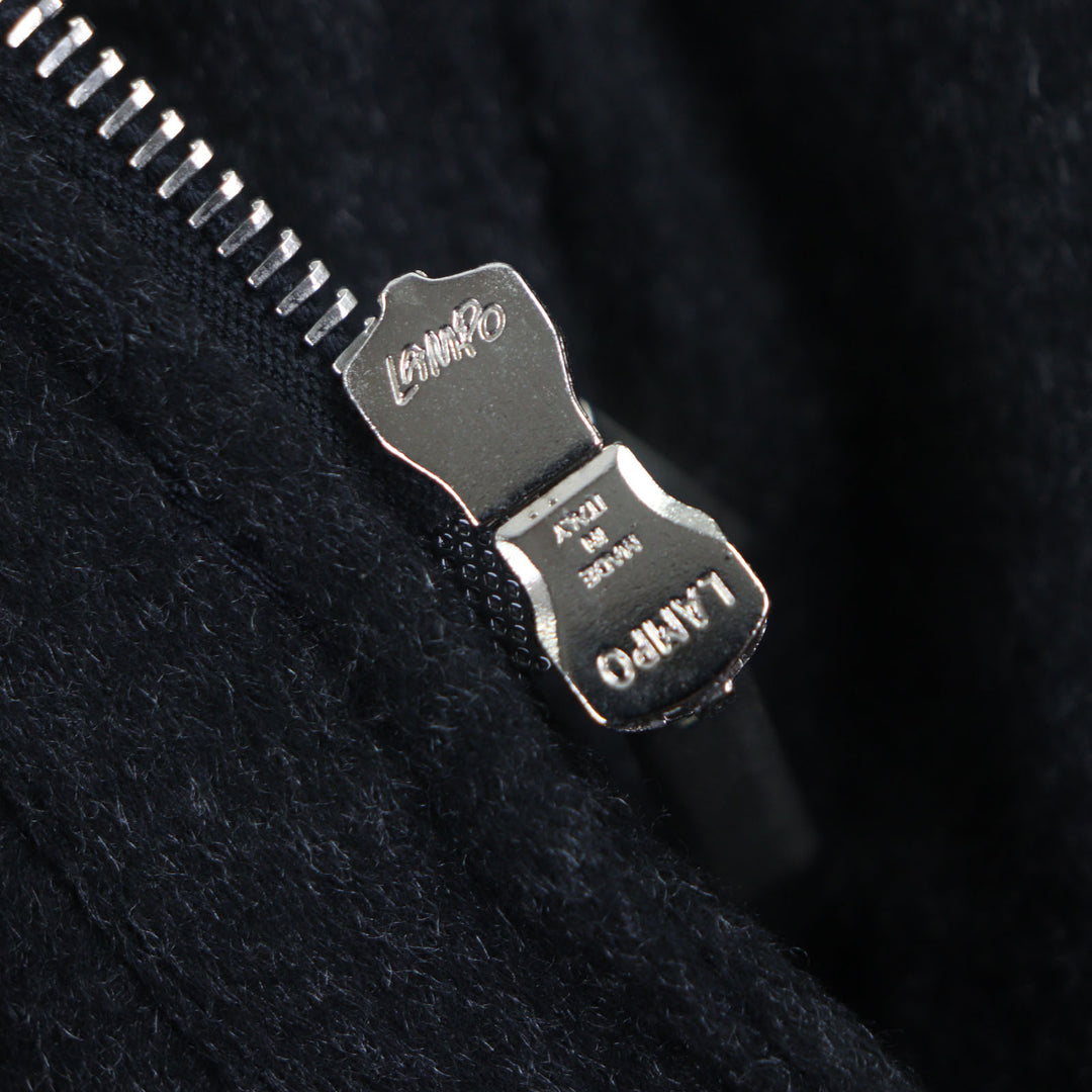 非常好的 ALFRED DUNHILL 双拉链羽绒服，深灰色，男款 M 码