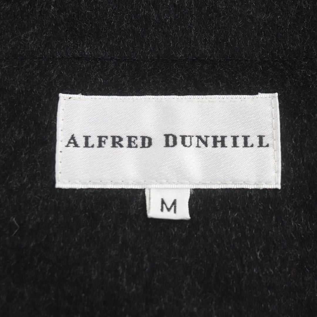 非常好的 ALFRED DUNHILL 双拉链羽绒服，深灰色，男款 M 码