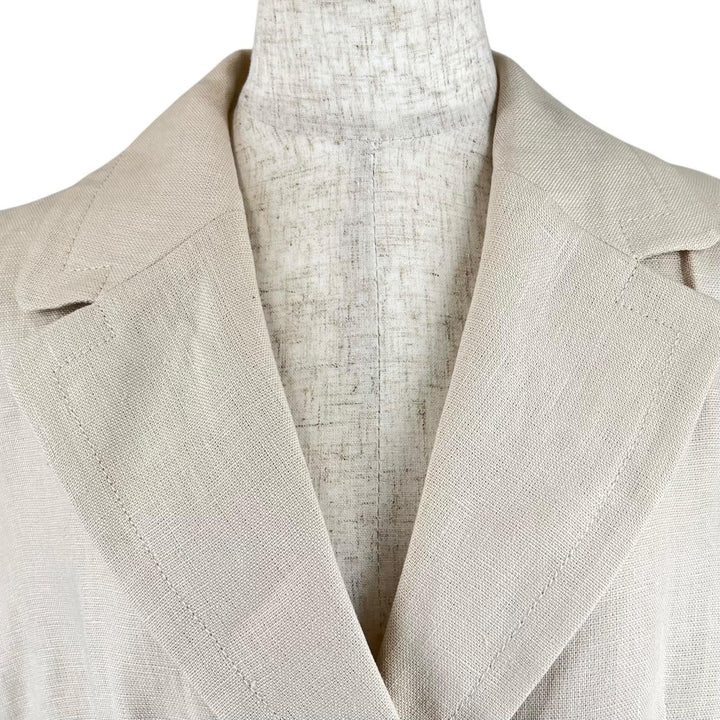 Pristine S MaxMara DESIGN FOR EASY LIVING Best Gillet linen 44 24191510136