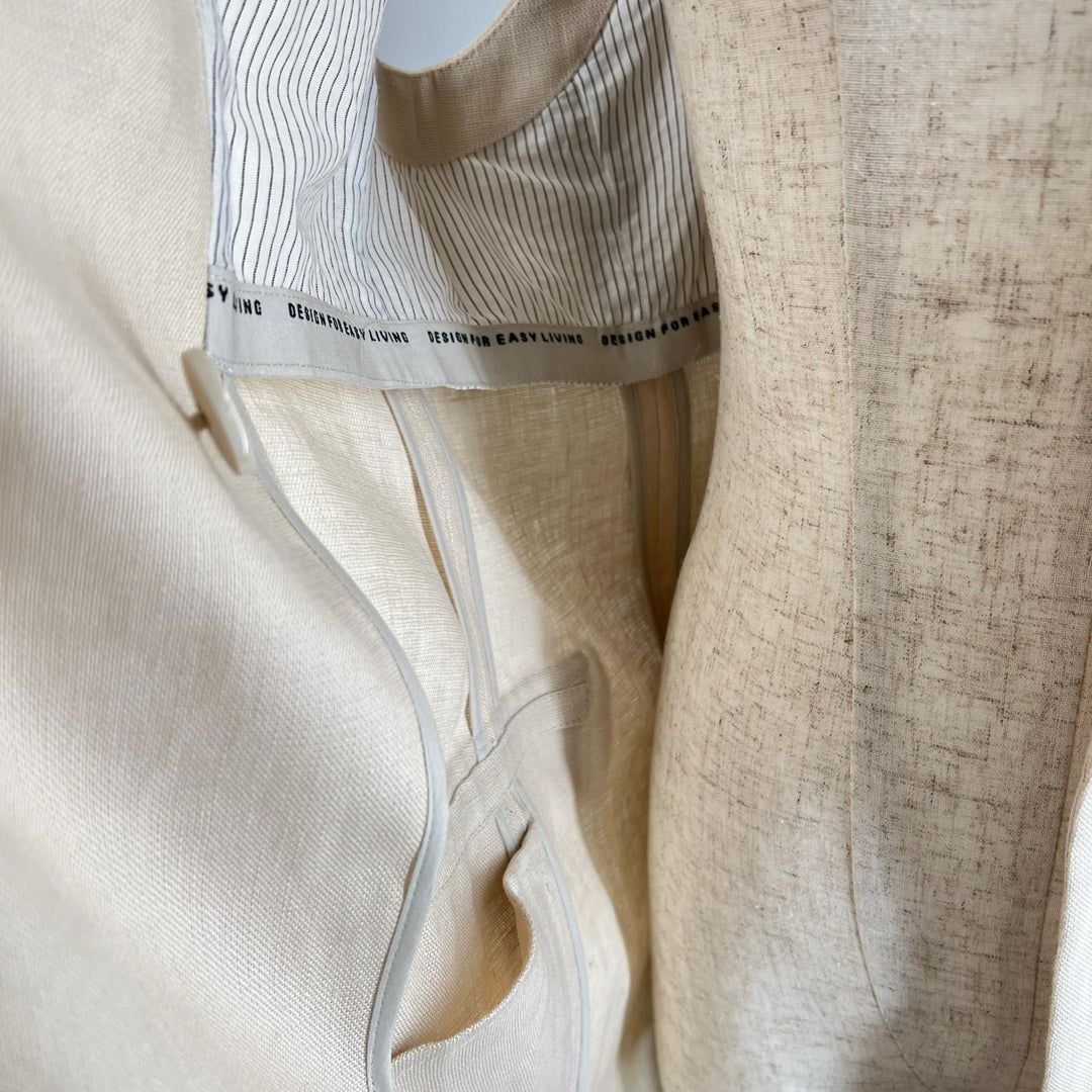 Pristine S MaxMara DESIGN FOR EASY LIVING Best Gillet linen 44 24191510136