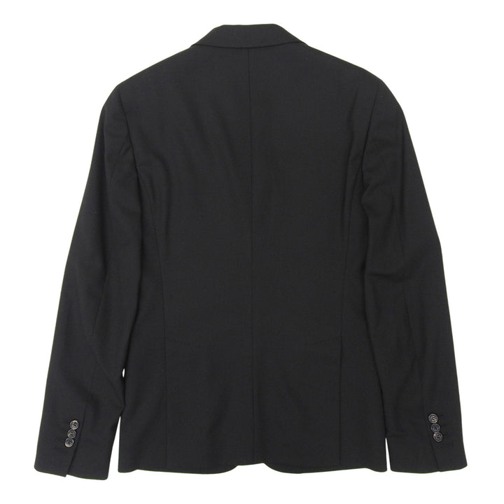Excellent DSQUARED2 tailored jacket black wool mens 44 S74FT0358