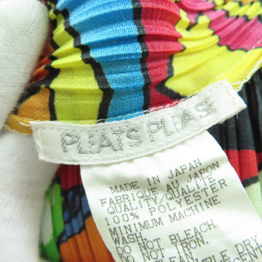 Excellent PLEATS PLEASE T-shirt American comic long sleeves 4 PP91-JK042