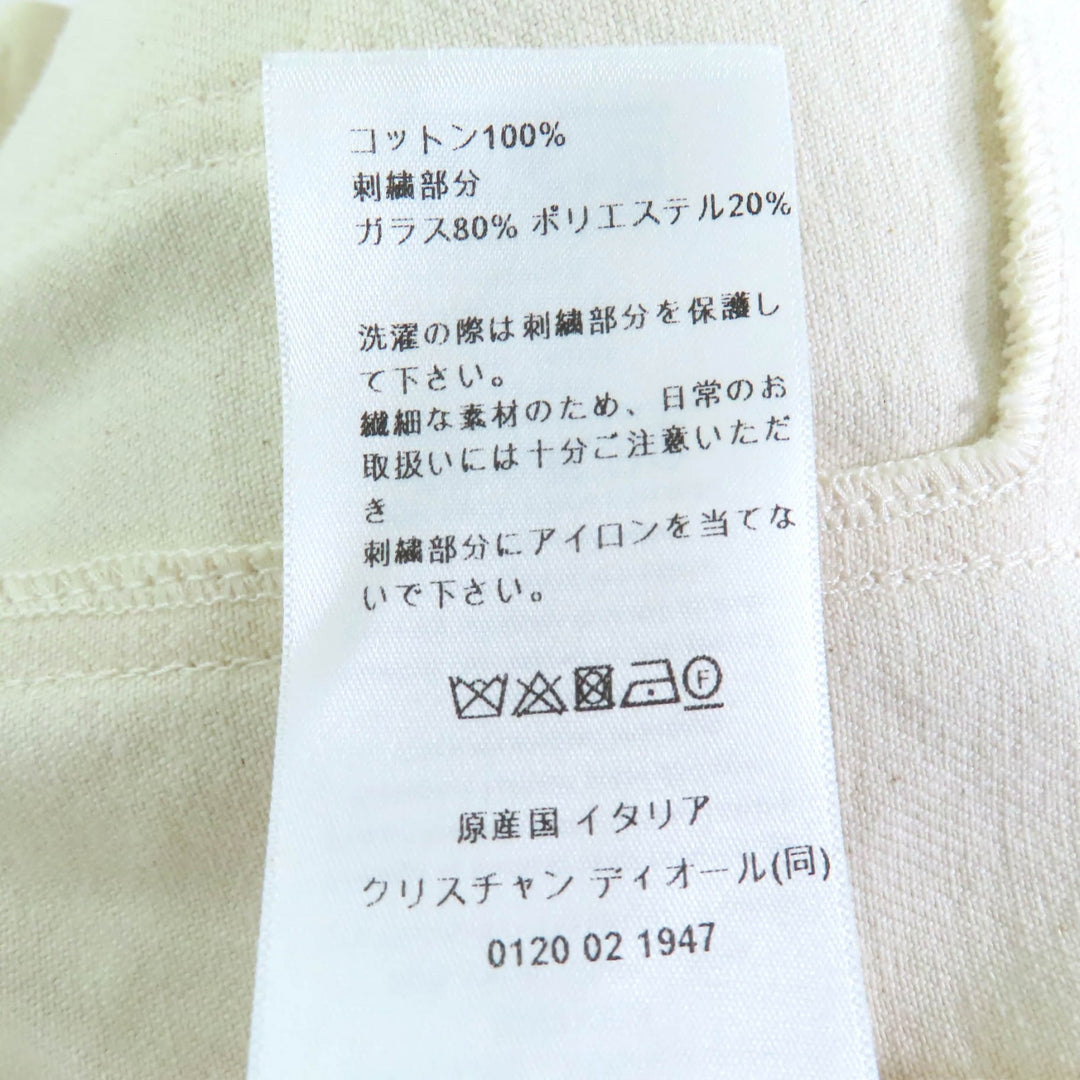 Pristine Christian Dior Jacket Ivory cotton Women 38 412V19X3296