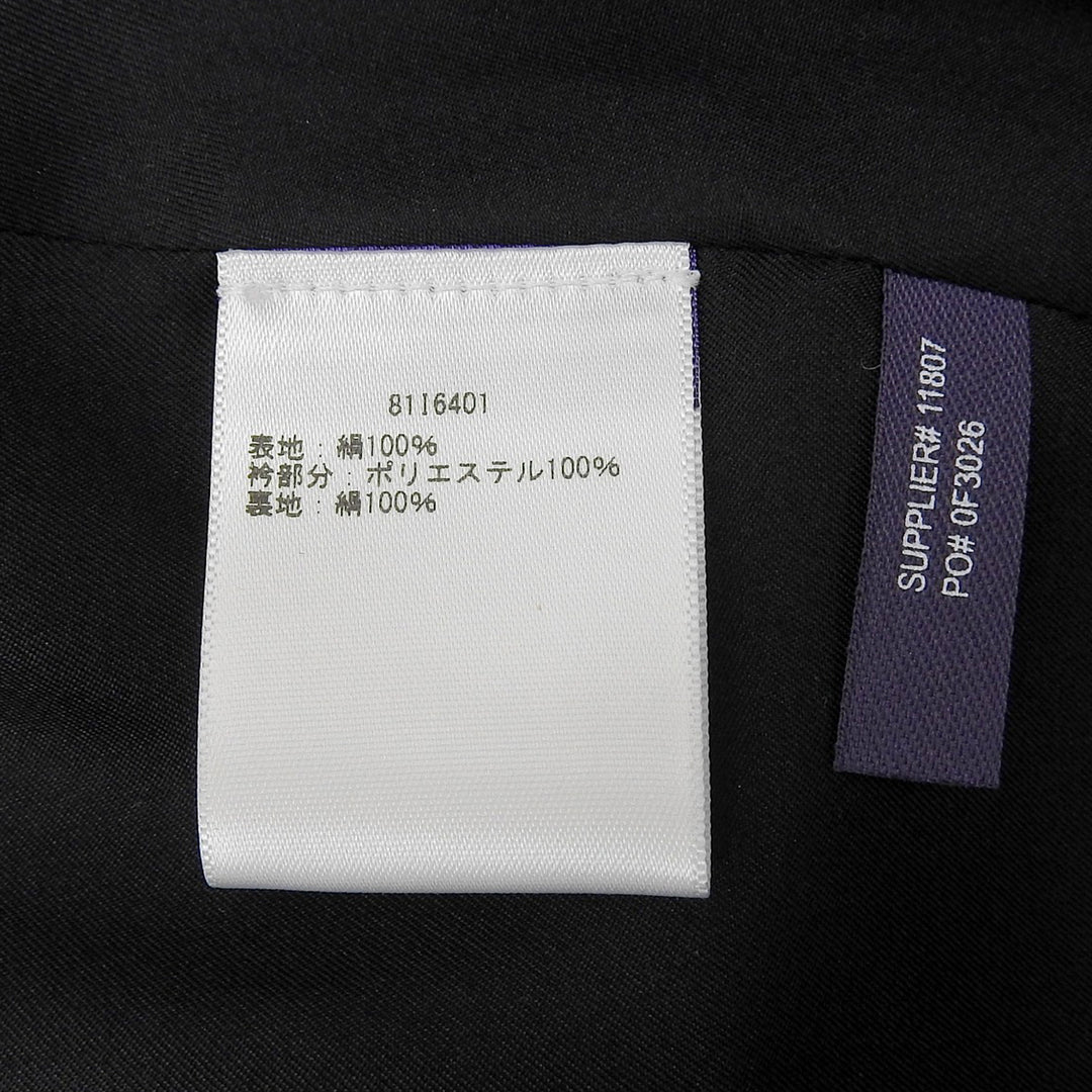Excellent RALPH LAURENPURPLE LABEL tailored jacket Jacquard black silk Women 0