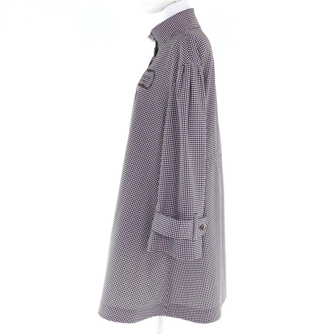 Pristine FOXEY NEW YORK coat Coat Rainy Walk Brown polyester Women 38 44436