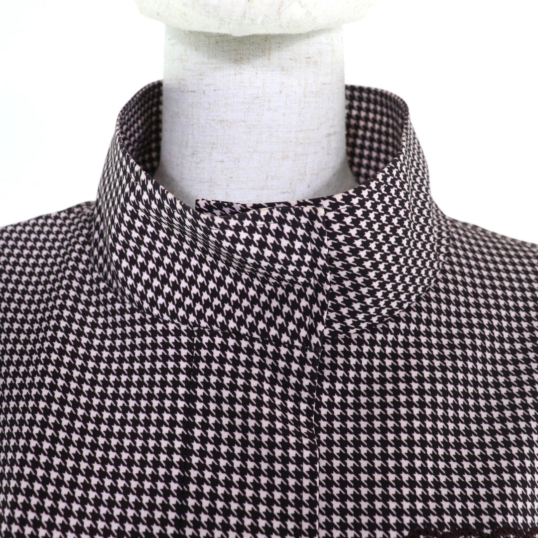 Pristine FOXEY NEW YORK coat Coat Rainy Walk Brown polyester Women 38 44436