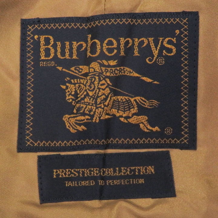 Great Burberrys coat Nova Check Pattern with cashmere liner khaki silk mens