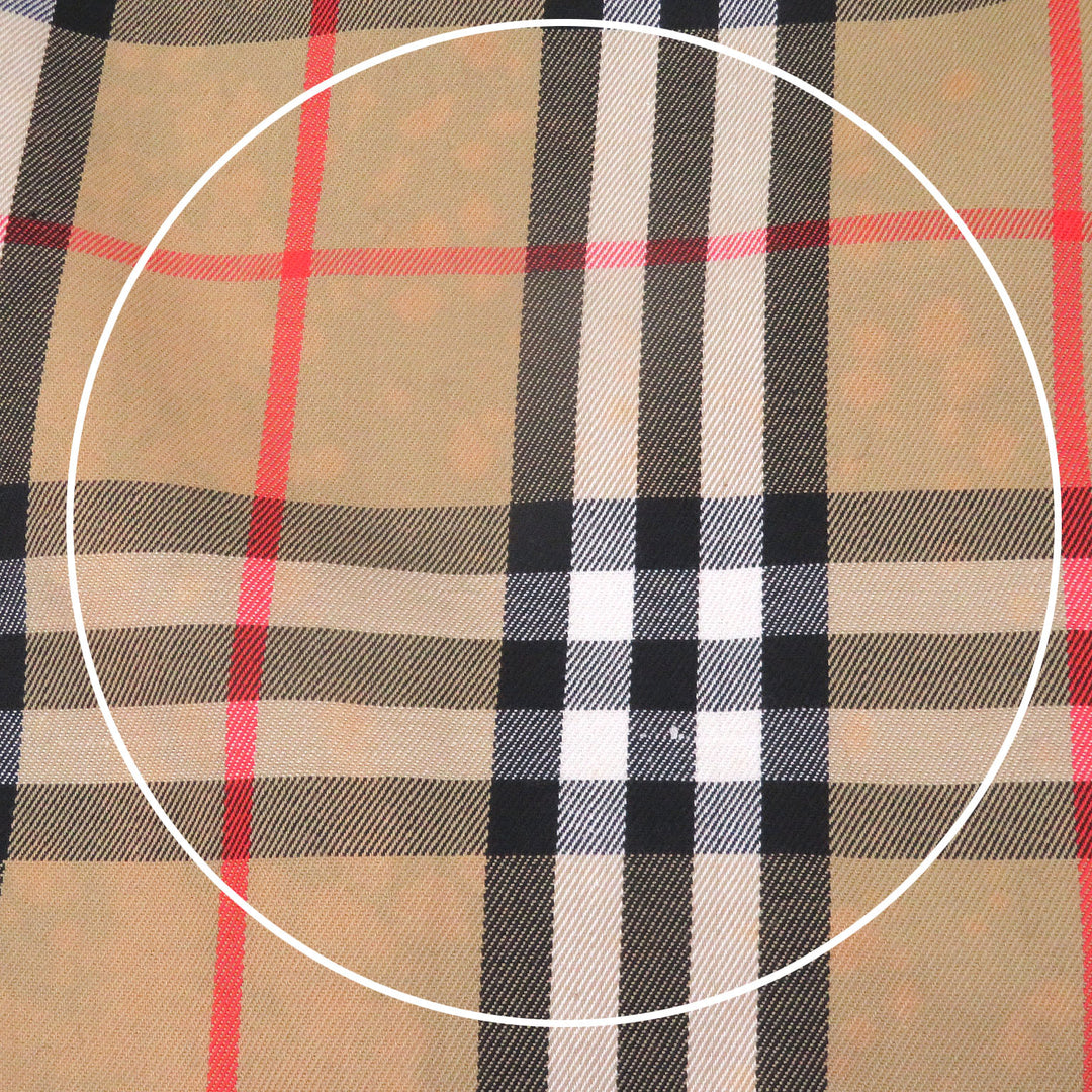 Great Burberrys coat Nova Check Pattern with cashmere liner khaki silk mens