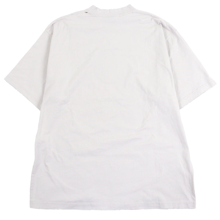 素晴らしい BALENCIAGA 半袖Tシャツ VALENTINE CD Tシャツ グレー