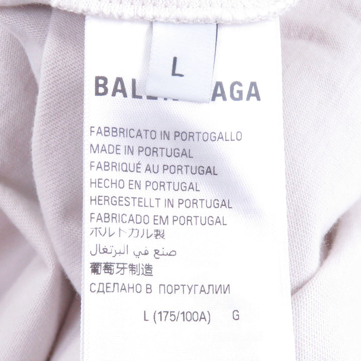 素晴らしい BALENCIAGA 半袖Tシャツ VALENTINE CD Tシャツ グレー