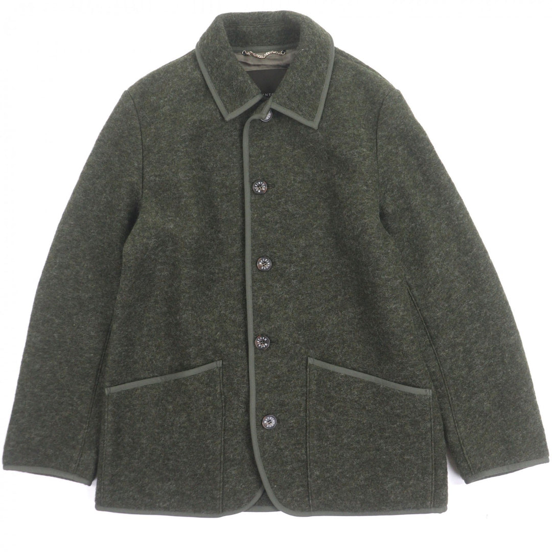 素晴らしい MACKINTOSH LONDON ジャケット スライバーグリーン ウール 40 G1F-14-410-74