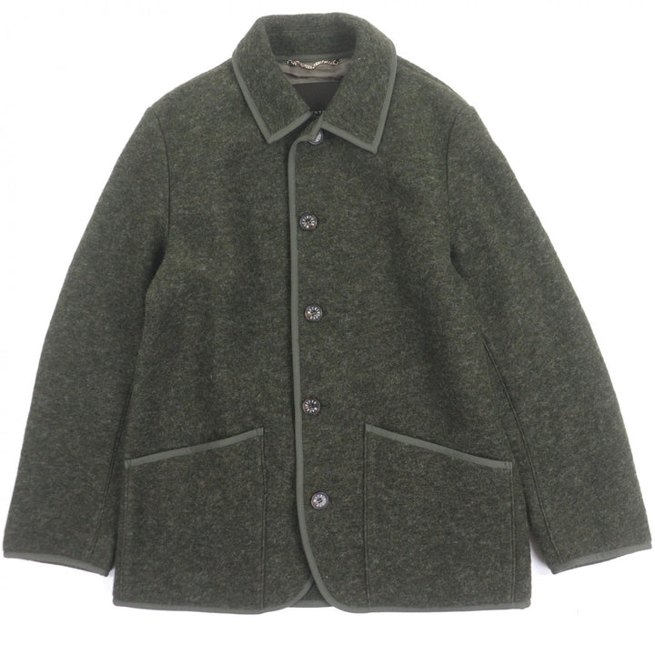 素晴らしい MACKINTOSH LONDON ジャケット スライバーグリーン ウール 40 G1F-14-410-74