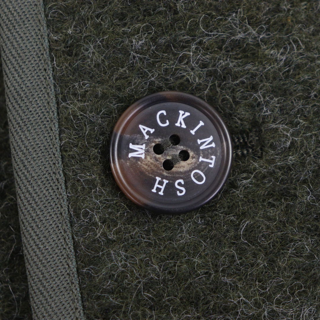 素晴らしい MACKINTOSH LONDON ジャケット スライバーグリーン ウール 40 G1F-14-410-74
