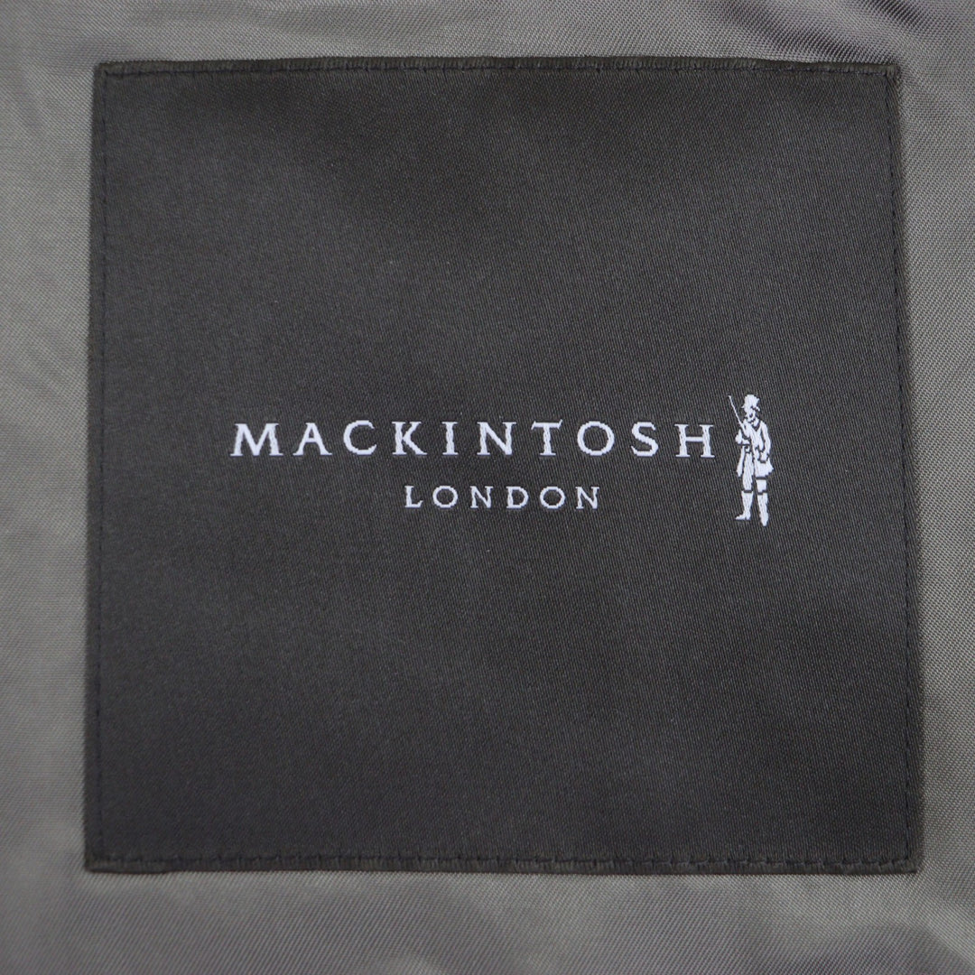 素晴らしい MACKINTOSH LONDON ジャケット スライバーグリーン ウール 40 G1F-14-410-74