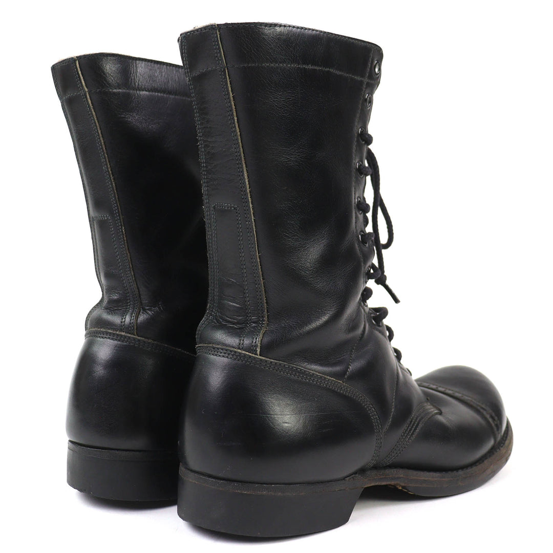 Very Good CORCORAN boots 12-hole jump boots military boots black leather mens