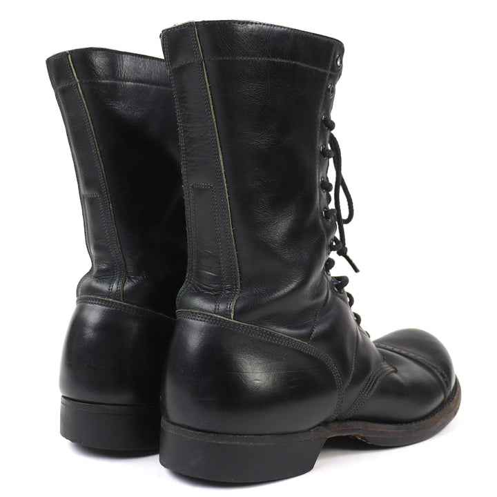 Very Good CORCORAN boots 12-hole jump boots military boots black leather mens