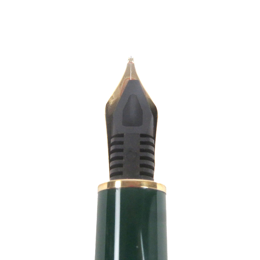 ルイ・ヴィトン 万年筆 ドック型 ラッカー キャップタイプ グリーンゴールド 750 メンズ 美品