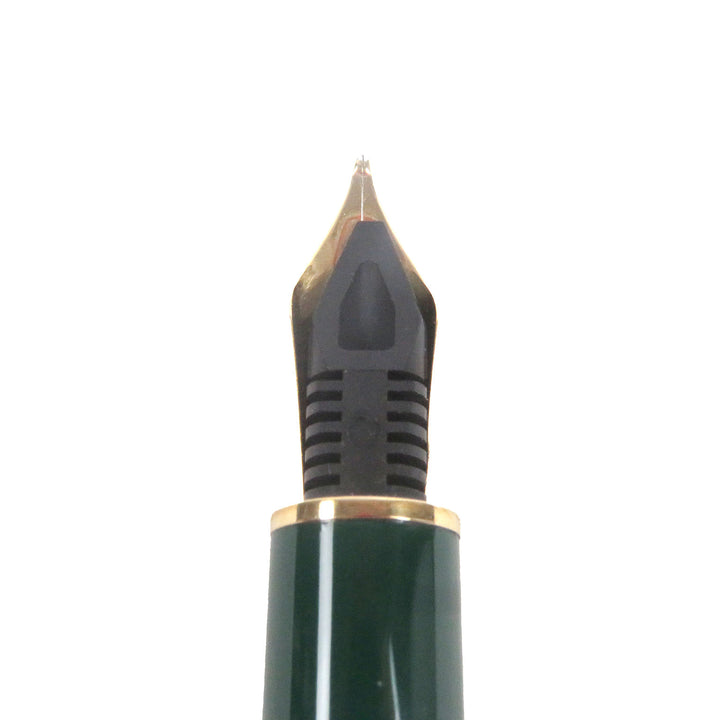 ルイ・ヴィトン 万年筆 ドック型 ラッカー キャップタイプ グリーンゴールド 750 メンズ 美品
