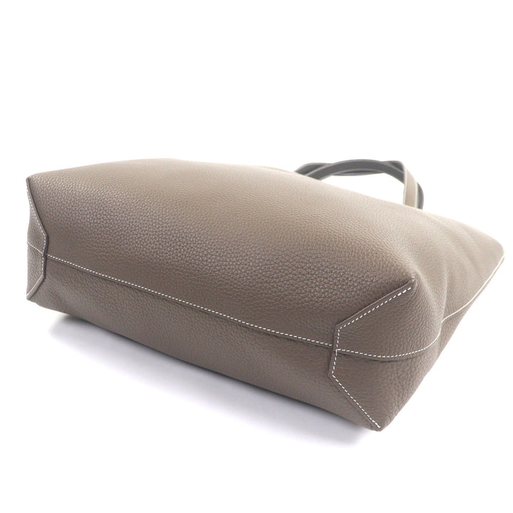 良好 エルメス トートバッグ ドゥブルセンス45 トリヨンクレマンス レザー メンズ